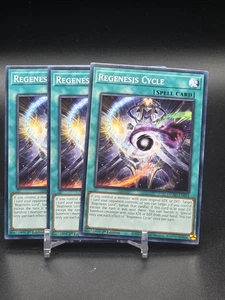 Yugioh! 3x Regenesis Cycle DUAD-EN063 Común 1ª Edición Casi Nuevo - Imagen 1 de 1