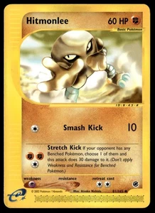 Hitmonlee 081/165 Spedizione Carta Pokemon WoTC Lettore Elettrico - Foto 1 di 2
