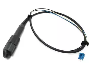 FTTA Circular Sealed CPRI 2 Core LC-UPC Singlemode Outdoor LSZH Fiber Cable 10M - Bild 1 von 1