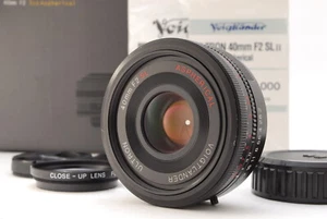 NEAR MINT IN BOX VOIGTLANDER ULTRON 40mm F/2 SL ASPHERICAL PENTAX K From JAPAN - Picture 1 of 9