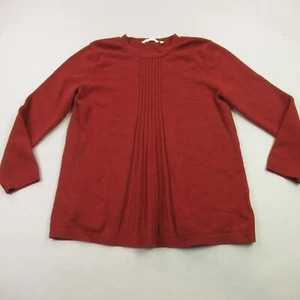 Soft Surroundings Sweatshirt Womens Large Petite Crew Neck Long Sleeve Sweater - Picture 1 of 13