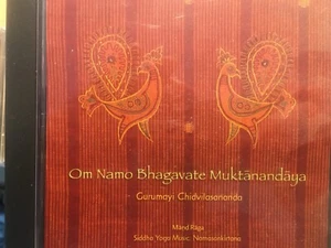 OM NAMO BHAGAVATE MUKTANANDAYA - Gurumayi Chidvilasananda 2002 Chant CD Exc Cond - Picture 1 of 2