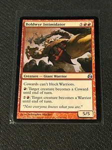 Magic the Gathering Morningtide Boldwyr Intimidator - Picture 1 of 2