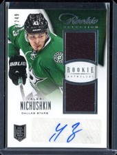 2013-14 Panini Rookie Anthology Jerseys Auto #134 Valeri Nichushkin 024/249