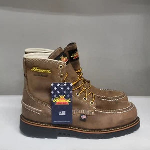 Thorogood 1957 6" Steel Toe Boot Brown Mens Size 9.5EE - Picture 1 of 8
