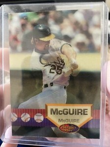 Rare ERROR! Mark McGwire 1994 Pinnacle Sportflics “McGuire” Error Card—MINT!