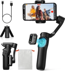 Isteady X3 SE Gimbal Stabilizer for Iphone, Phone Stabilizer with Detachable Rem - Picture 1 of 12