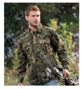 Mossy Oak Realtree Camo Hunting Fishing Camping long sleeve shirt Small - 4XL - Picture 1 of 5