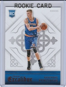 ¡TARJETA DE NOVATO KRISTAPS PORZINGIS Panini Baloncesto EXCALIBUR Knicks DALLAS MAVS! - Imagen 1 de 2