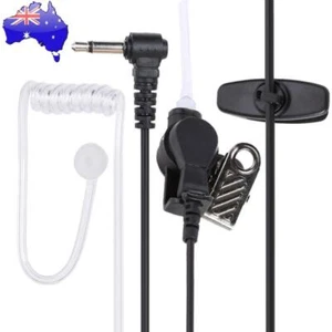 3.5mm Mono Jack Listen Only Transparent Acoustic Tube Earpiece Earphone - Zdjęcie 1 z 12