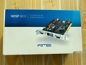 RME HAMMERFALL DSP 9632 32 CHANNEL 24 BIT 192/kHz PCI PROFI SOUNDKARTE - Zdjęcie 1 z 4