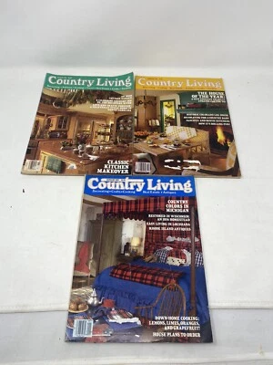 Vintage Country Living Magazine Lot (3 Issues) 1988, 91, 93 | Collectibles - Изображение 1 из 4