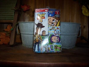 TOY STORY 4 BOYS UNDERWEAR 5 PACK SIZE 6 BRIEFS FUN SCHOOL PLAY MOVIE GRAPHICS - Picture 1 of 1