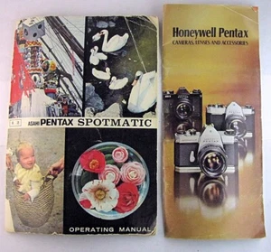 Libro de instrucciones manual folleto cámara vintage Pentax Asahi Spotmatic - Imagen 1 de 6