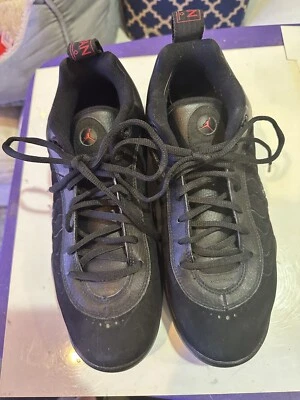 Michael Jordan Air Jumpman Talla 9 1/2 Rojo Negro Foto 1 de 4