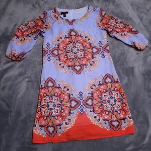 IZ BYER Girl Boho Bohemian Dress Beautiful Hipster Festival 3/4 Sleeve 14 - Picture 1 of 7