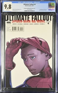 Ultimate Fallout #4 2nd Print Pichelli CGC 9.8 Atemberaubend! 1. App Miles Morales - Bild 1 von 2