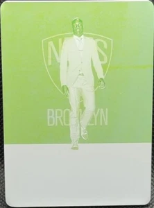 JARRETT JACK 2020-21 Panini Noir Showtime Signatures PRINTING PLATE #1/1 Nets of - Picture 1 of 2