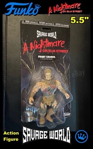 Figura de acción FUNKO Savage World Nightmare on Elm St: Freddy Krueger 5,5" - Nueva - Imagen 1 de 4
