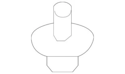 OEM NUEVO Ford 2008-2010 F-250 Super Duty F-350 SD Guardabarros Forro Tornillo W708099-S439 Foto 1 de 2