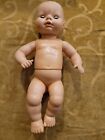 Uneeda Doll co. 1963 Doll  bare bottom baby doll molded hair Jointed 13”