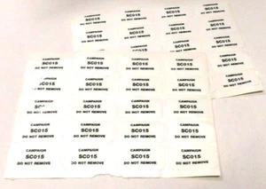 Service Complete Label SC015 (40 Labels) GENUINE KIA US990SC015 - Picture 1 of 1