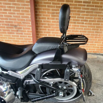 Mofun 18,75" altura respaldo pasajero barra Sissy para Harley Breakout 2013-2017 Foto 1 de 4