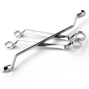 High Carbon Steel Double Headed Plum Blossom Spanner Metric Auto Repair Tools - Picture 1 of 9