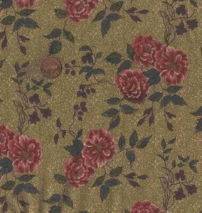 Stammbaum II Mary Koval 1800er Repros Rosen Windham Stoff - Bild 1 von 1