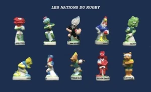 SERIE COMPLETE DE FEVES LES NATIONS DU RUGBY - Picture 1 of 1