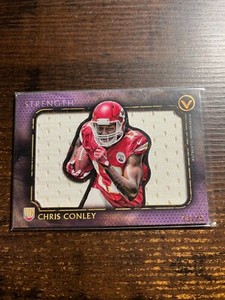 A123,086 - 2015 Topps Valor Jumbo Relics Strength #VJRCC Chris Conley/75