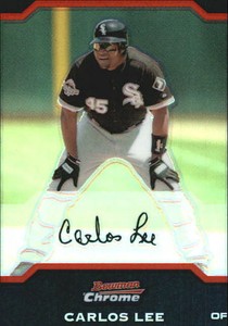 2004 Bowman Chrome Refractor #79 Carlos Lee WHITE SOX  R41424 