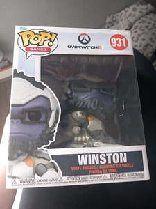 Funko POP! Games Winston Overwatch 2 #931 6-Inch Vinyl Figure New - Picture 1 of 4