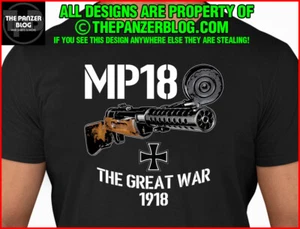 MP18 T-Shirt Maschinengewehr Erster Weltkrieg Der große Krieg - Bild 1 von 49