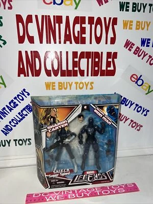 Hasbro Leyendas Marvel Sharon Carter Super Espías Paquete de 2 Armaduras Sigilosas Iron Man Foto 1 de 4