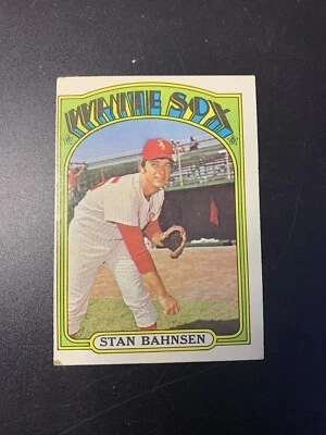1972 Topps - High # #662 Stan Bahnsen A EX - Image 1 of 2