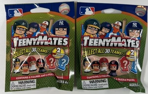Two (2) packs of 2014 Teenymates MLB Series 1 Baseball Mini Figure NEW Sealed - Picture 1 of 13