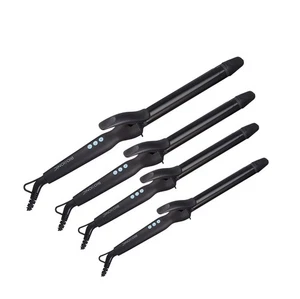 BIO IONIC Long Barrel Curling Hair Iron Set of 4 Irons 0.75" 1" 1.25" & 1.5" - Picture 1 of 2