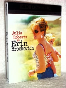Erin Brockovich (4K/Blu-ray, 2025) NEW Julia Roberts Steven Soderbergh drama - Picture 1 of 6