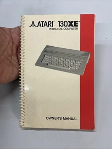 ATARI 130XE Personal Computer Owner’s Manual 1985 - Picture 1 of 6