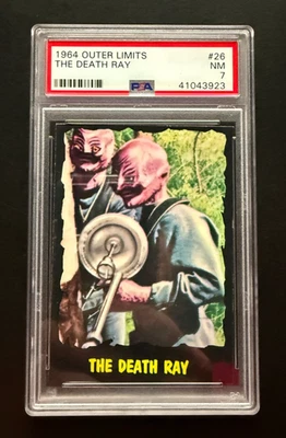 1964 Outer Limits #26 The Death Ray - PSA 7 - Short Print - Image 1 of 2