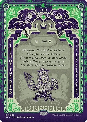1X NM Field of the Dead Secret Lair: An Encyclopedia of Magic - Image 1 of 1