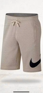 Nike Shorts Herren XL Big Swoosh Polka Dot Fleece Sportswear DEAD-STOCK-Y2K-neu mit Etikett!! - Bild 1 von 4