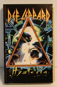 DEF LEPPARD - HYSTERIA (Cassette, 1987) BMG Tape Club C100927, TESTED - Picture 1 of 3