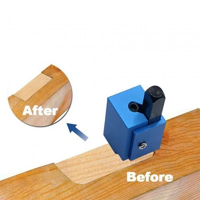 Cincel de esquina mango ergonómico equipo de artesanía en madera para azul Foto 1 de 4