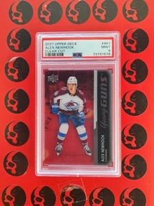 2021-22 Alex Newhook Future Clear Cut Young Guns Rookie PSA 9 #461 Montreal UD - Picture 1 of 2