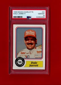 1988 Maxx (Char)  #61 Dale Jarrett RC PSA 10 Gem Mint $$$$ - Picture 1 of 2