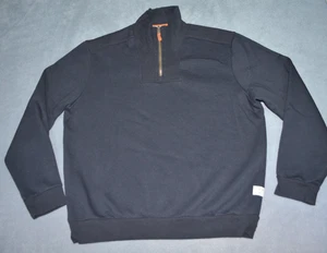 Frye and Co 1/4 Zip Pullover Fleecejacke schwarz Größe Large L - Bild 1 von 9