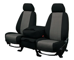 CalTrend Car Seat Covers Fit Ford Transit Connect 2014-2023 Charcoal NeoSupreme - Bild 1 von 4