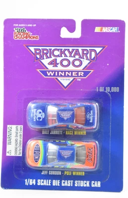 Jeff Gordon #24 Dupont 1996 Brickyard 400 Winner Racing Champions NASCAR 1/64 - Image 1 of 4